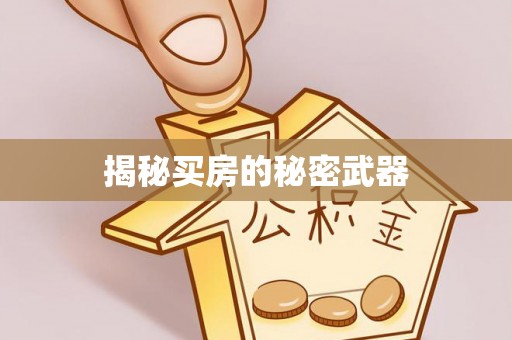 福安揭秘买房的秘密武器