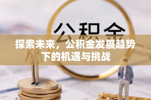 福安探索未来，公积金发展趋势下的机遇与挑战