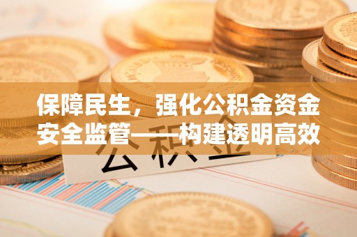 福安保障民生，强化公积金资金安全监管——构建透明高效的管理体系