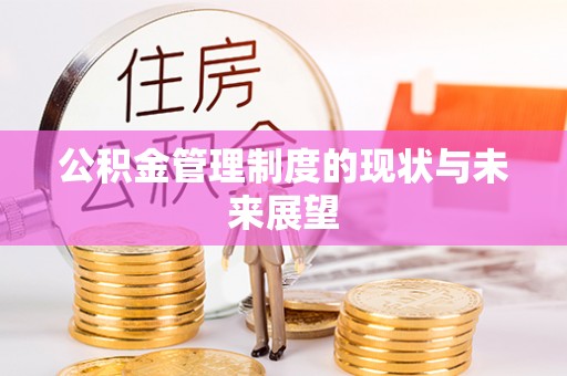 福安公积金管理制度的现状与未来展望